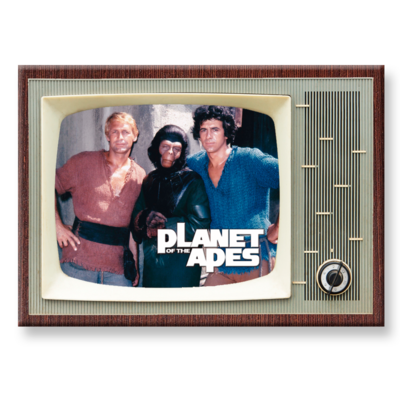 Planet of the Apes Large Metal TV Magnet