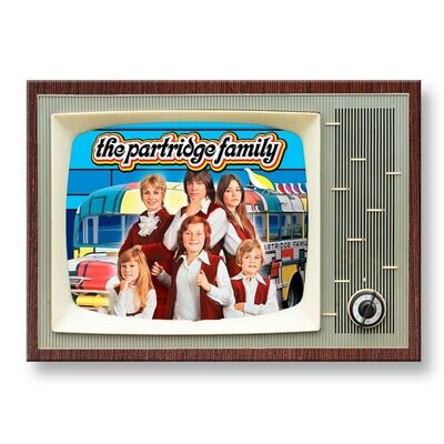 The Partridge Family Large Metal TV Magnet