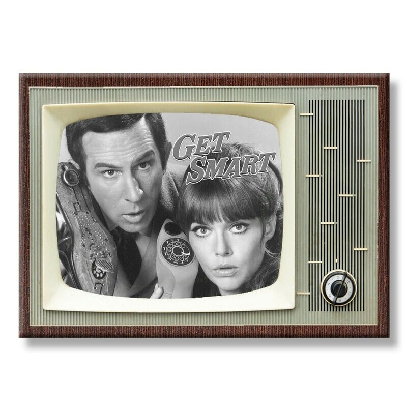 Get Smart Large Metal TV Magnet