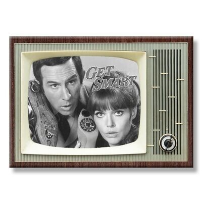 Get Smart Large Metal TV Magnet