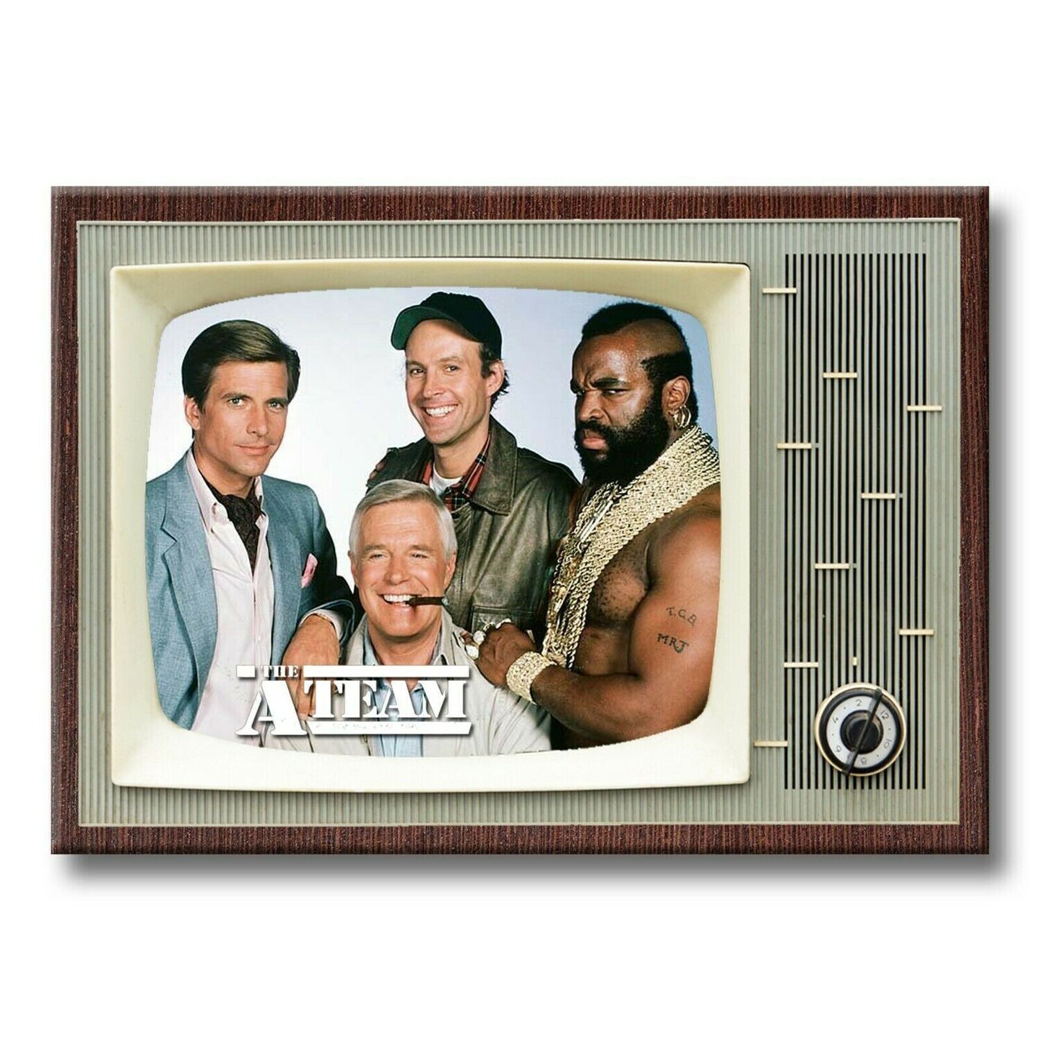 The A-Team Large Metal TV Magnet