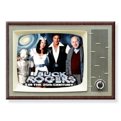 Buck Rogers in the 25th Century Metal TV Magnet