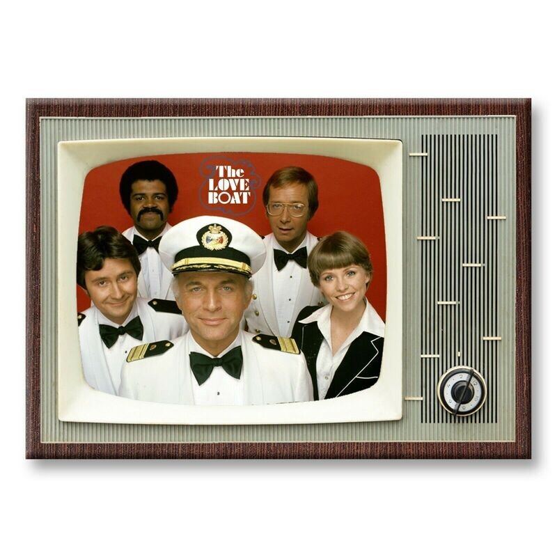 The Love Boat Large Metal TV Magnet