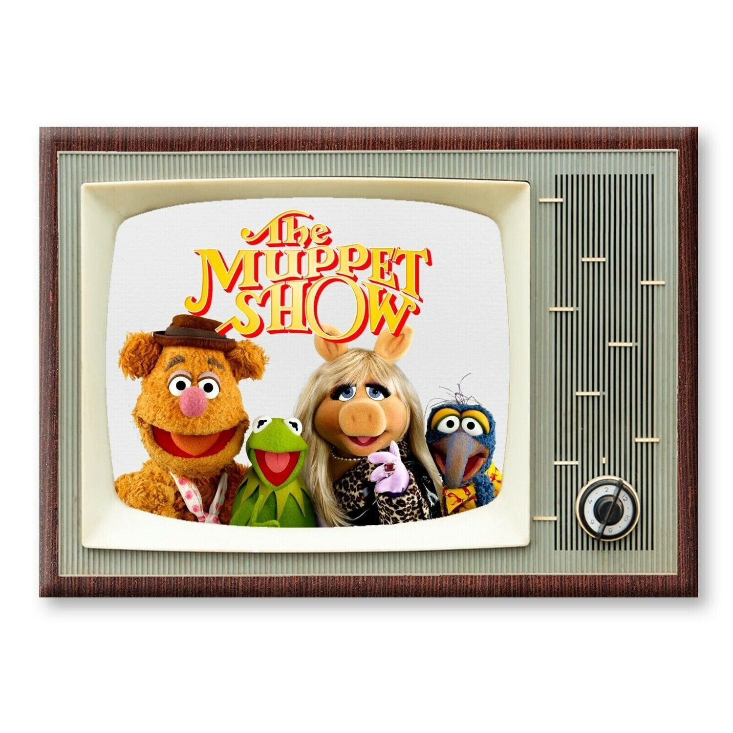 The Muppet Show Large Metal TV Magnet