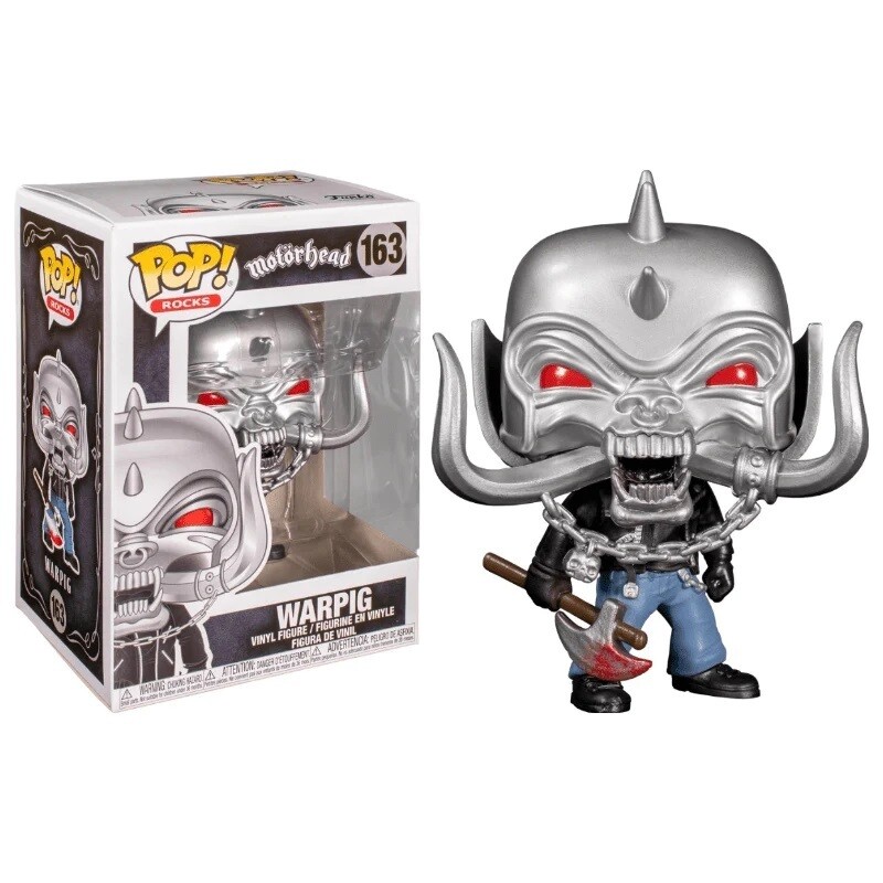 Warpig (Motorhead) 3 3/4&quot;H POP! Rocks Vinyl Figure #163