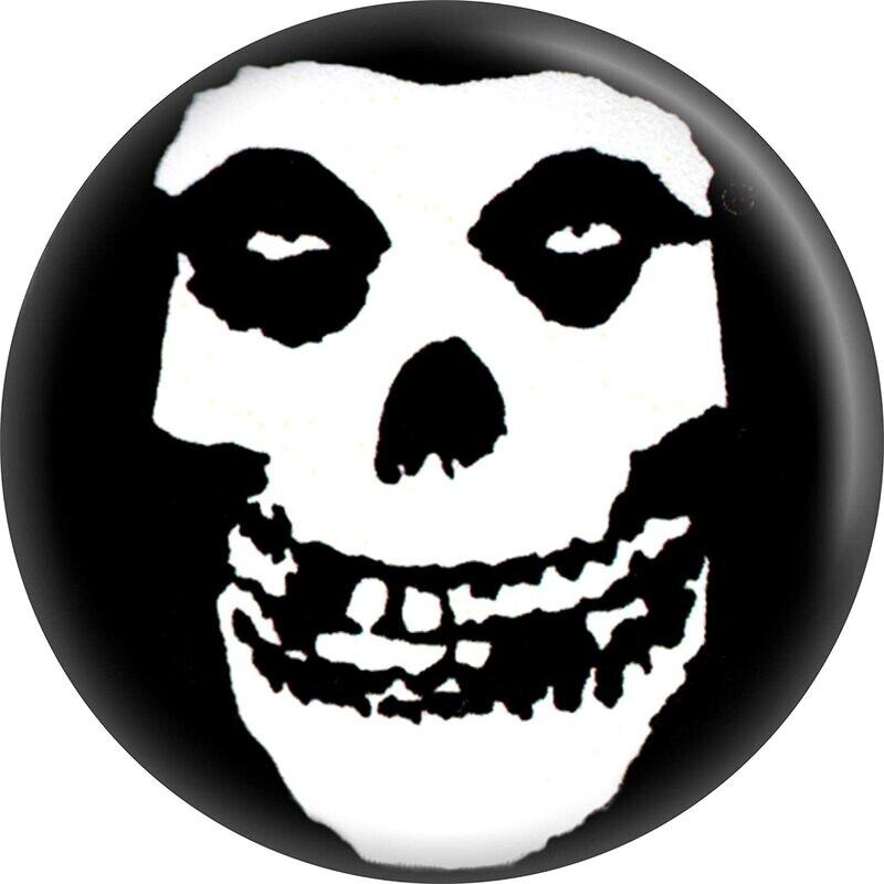 1&quot;D Misfits Logo Pinback Button