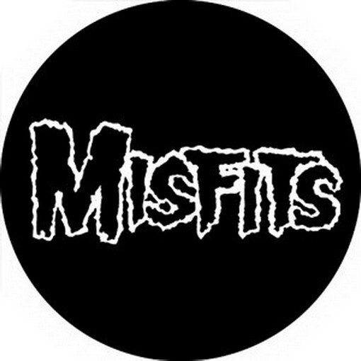 1 1/2"D Misfits Logo Pinback Button
