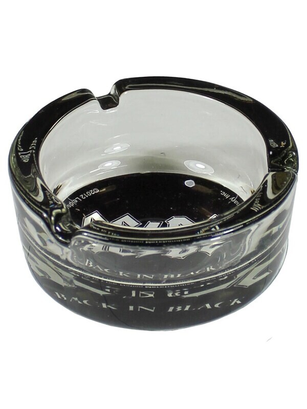 AC/DC 3 1/4&quot;D Glass Ashtray or Incense Burner