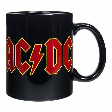 AC/DC 11 Ounce Ceramic Mug