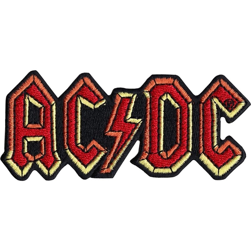 AC/DC 3 1/2&quot;L Embroidered Patch