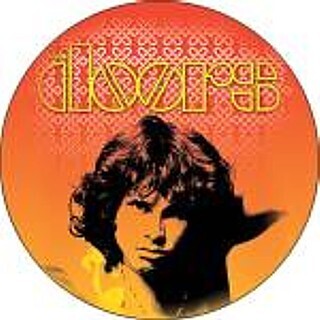 The Doors Jim Morrison 1 1/2"D Pinback Button