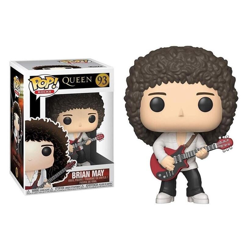 Queen Brian May 3 3/4&quot;H POP! Rocks Vinyl Figure #93