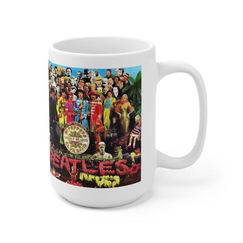 The Beatles 12 Ounce &quot;Sgt. Pepper&#39;s&quot; Ceramic Mug