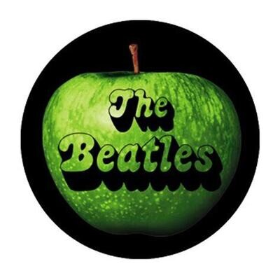 The Beatles "Apple Records" 1 1/2"D Pinback Button