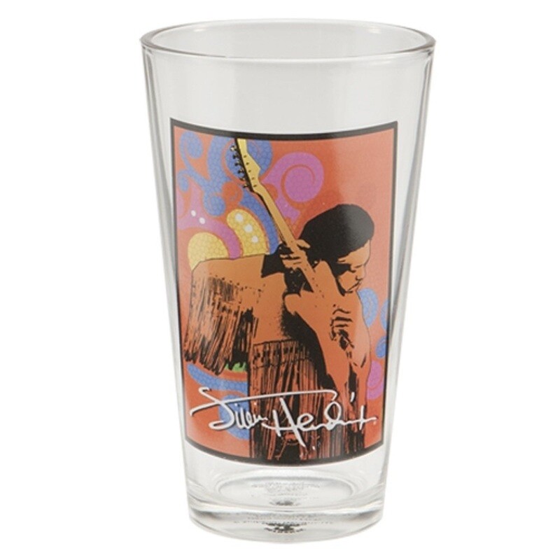 Jimi Hendrix 16 oz. Pint Glass LOOSE