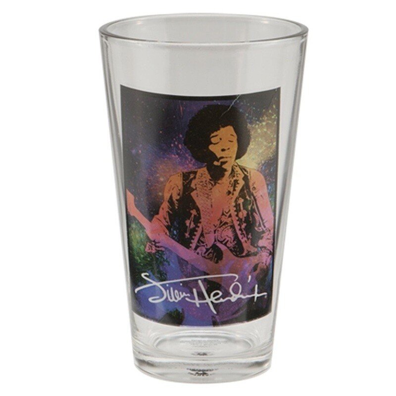 Jimi Hendrix 16 oz. Pint Glass LOOSE