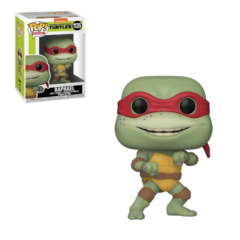 TMNT Raphael 3 3/4&quot;H POP! Movies Vinyl Figure #1135