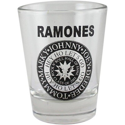 Ramones 1 3/4 Ounce Glass Shot Glass