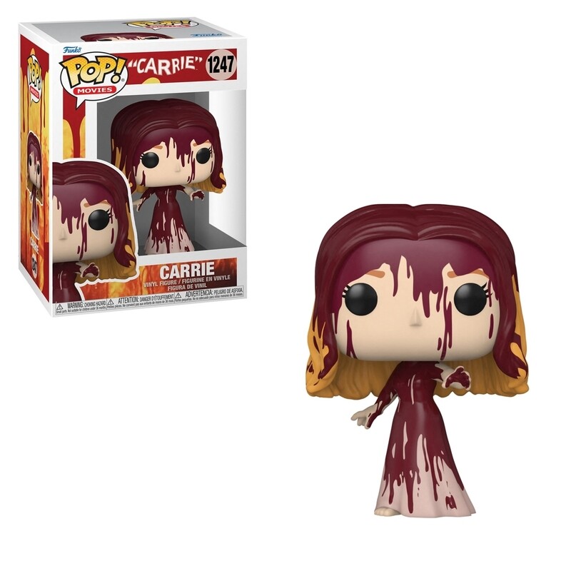 Carrie &quot;Telekinesis&quot; 3 3/4&quot;H POP! Movies Vinyl Figure #1247