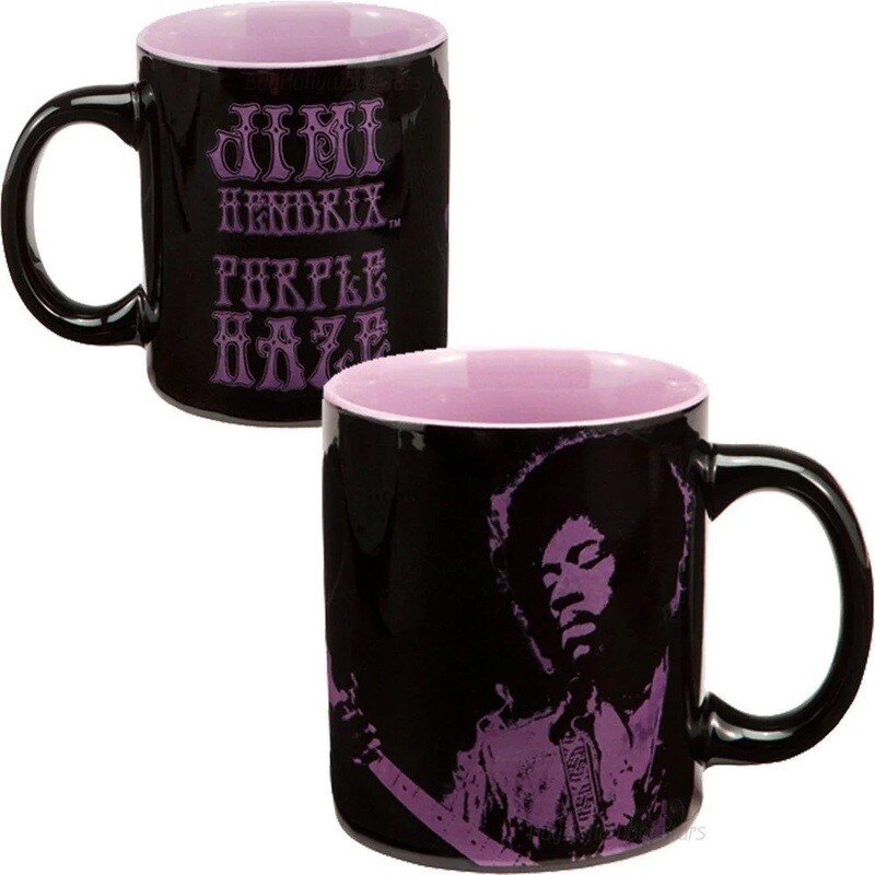 Jimi Hendrix 12 Ounce &quot;Purple Haze&quot; Ceramic Mug
