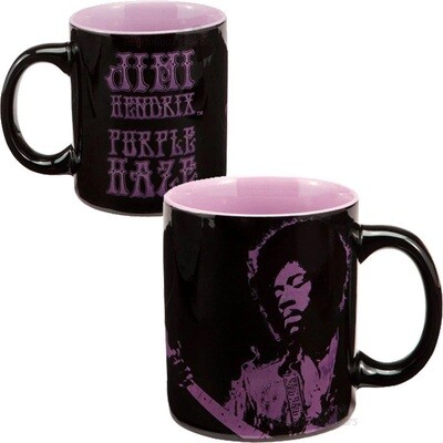 Jimi Hendrix 12 Ounce "Purple Haze" Ceramic Mug