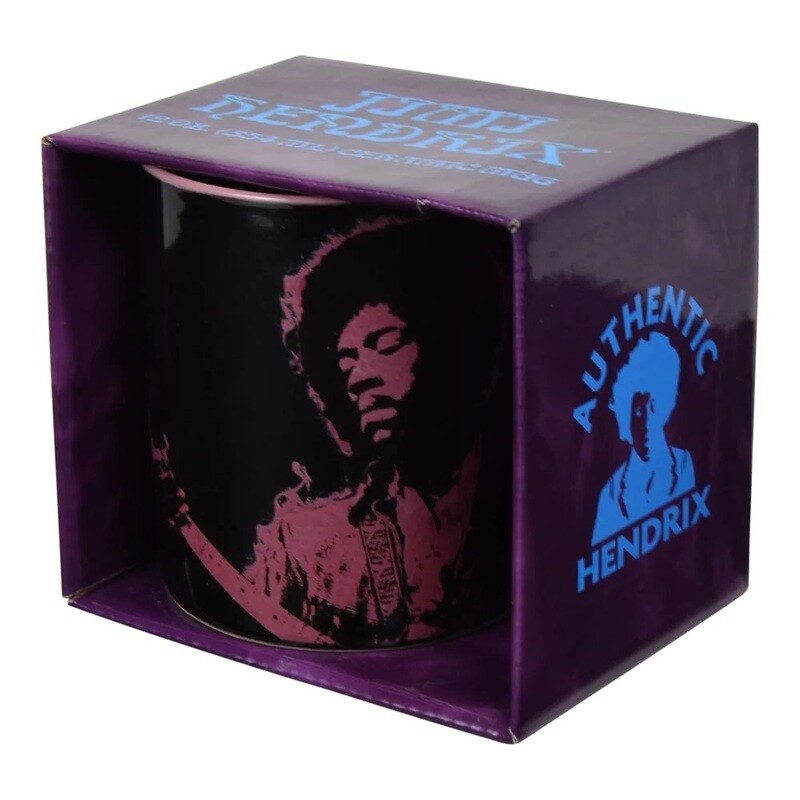 Jimi Hendrix 12 Ounce "Purple Haze" Ceramic Mug