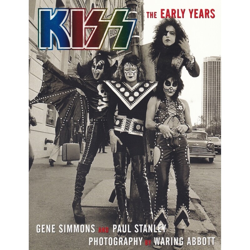 &quot;KISS The Early Years&quot; Large Soft Cover Photo Book