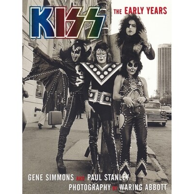 "KISS The Early Years" Large Soft Cover Photo Book