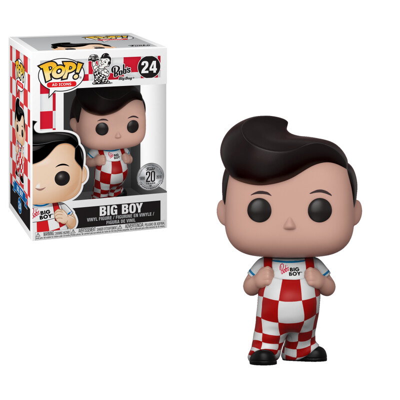 Big Boy 3 3/4&quot;H POP! Vinyl Figure Ad Icons #24