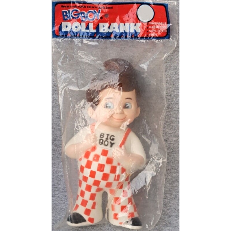 Big Boy 9&quot;H Vinyl Doll Bank