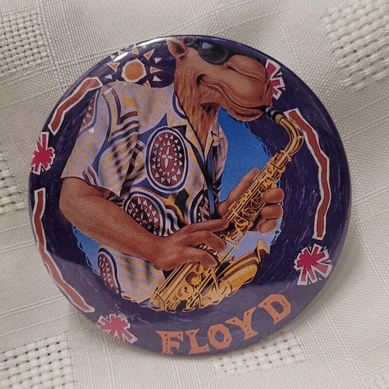 Joe Camel - Floyd (Saxophone) 3&quot;D Pinback Button