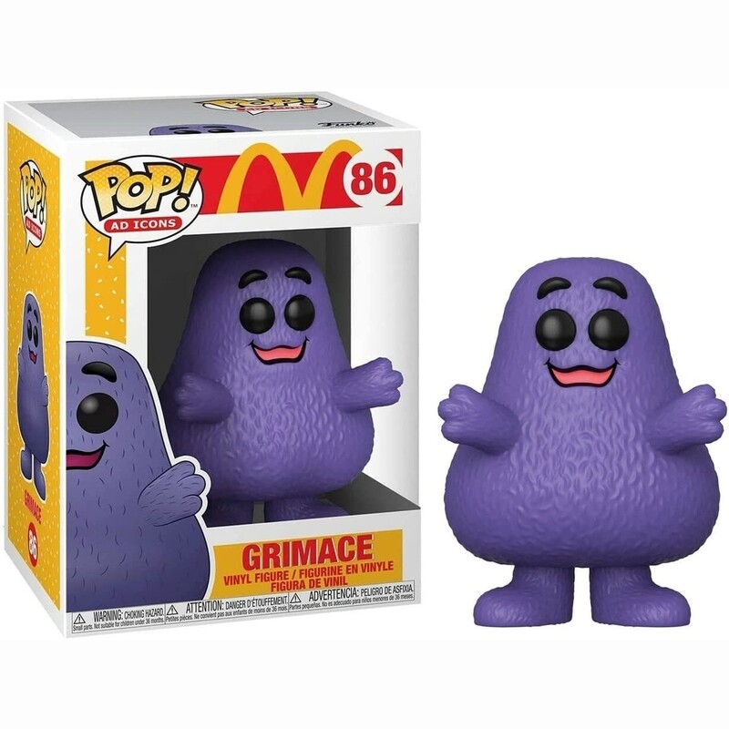 Grimace 3 3/4&quot;H POP! Vinyl Figure Ad Icons #86