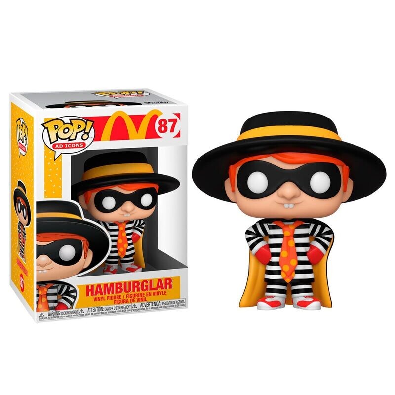 Hamburglar 3 3/4&quot;H POP! Vinyl Figure Ad Icons #87