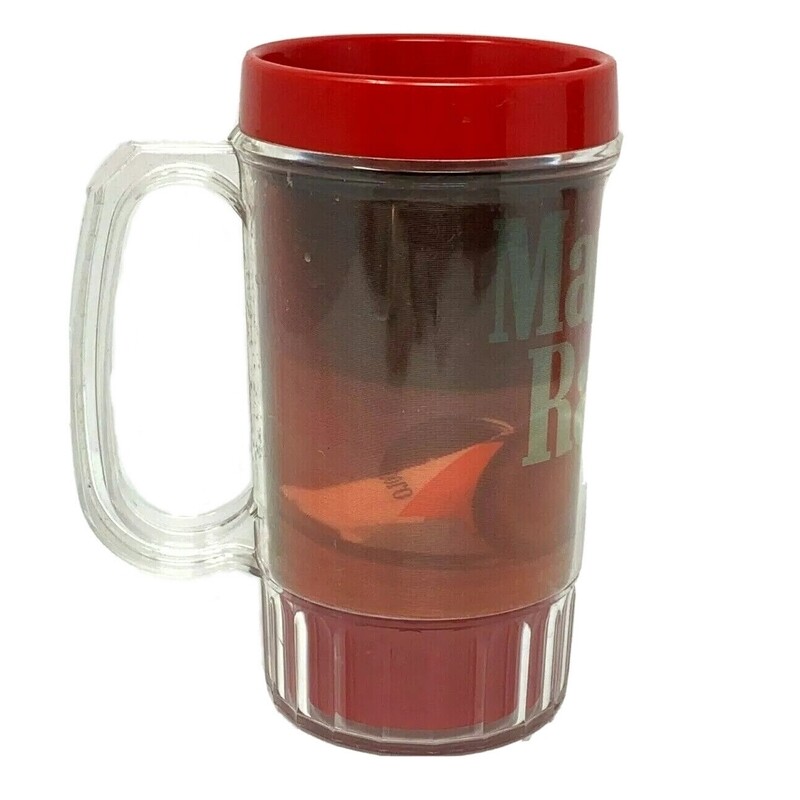 Marlboro Racing '91 Insulated Plastic Mug