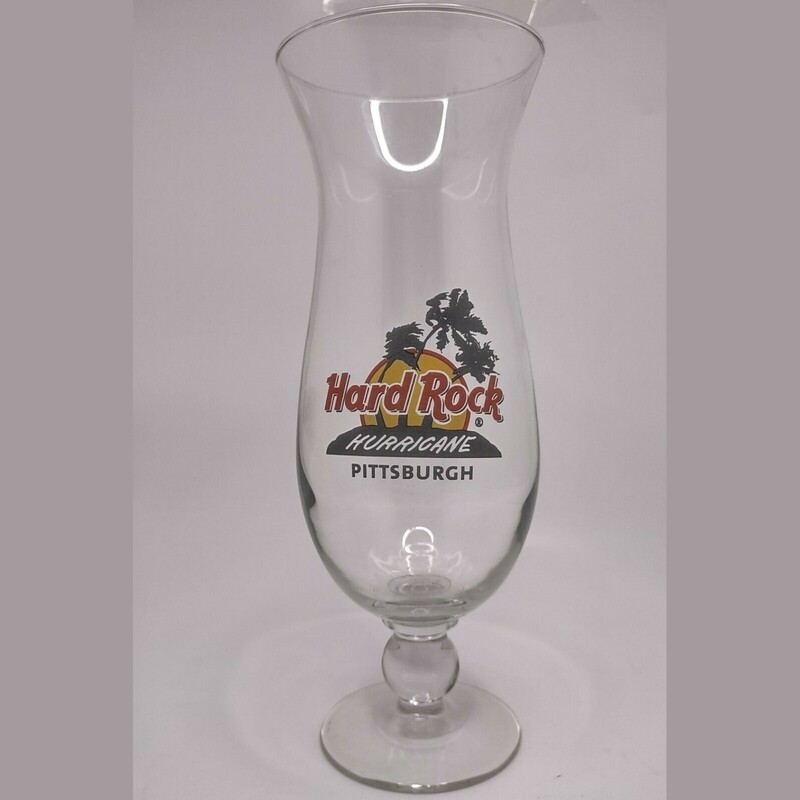 Hard Rock Cafe Pittsburgh Hurricane Glass