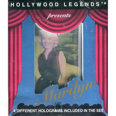 Marilyn Monroe Set of 4 Hologram Cards