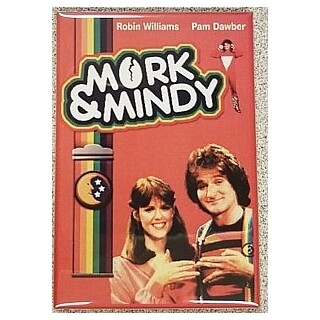 Mork & Mindy Metal Magnet