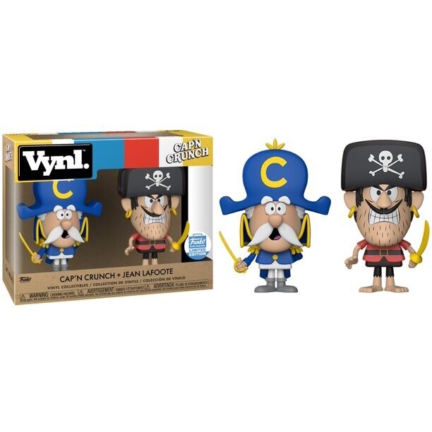 Cap&#39;n Crunch Set of 2 Vynl Figures by Funko