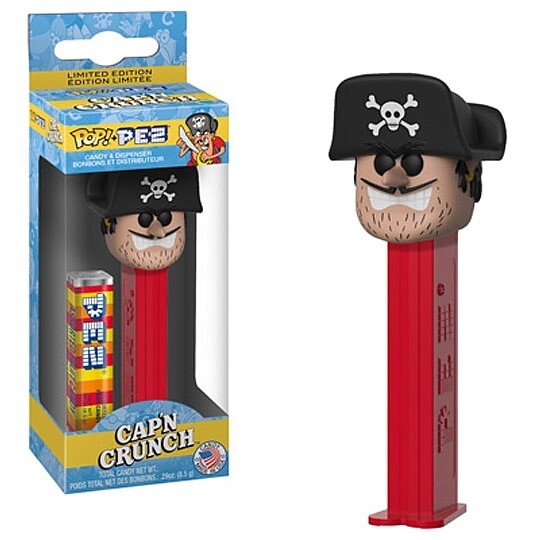 Cap&#39;n Crunch&#39;s Jean LaFoote POP! PEZ Dispenser by Funko