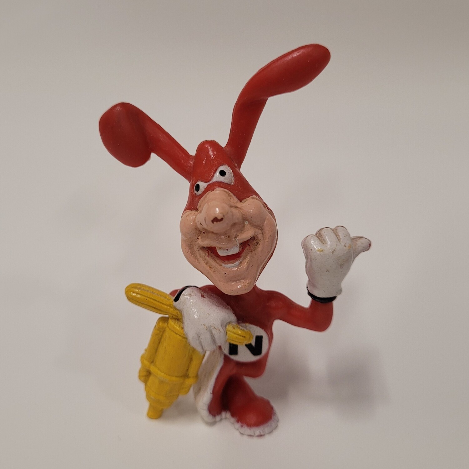 Domino's Pizza Noid Jackhammer 3"H PVC Figure