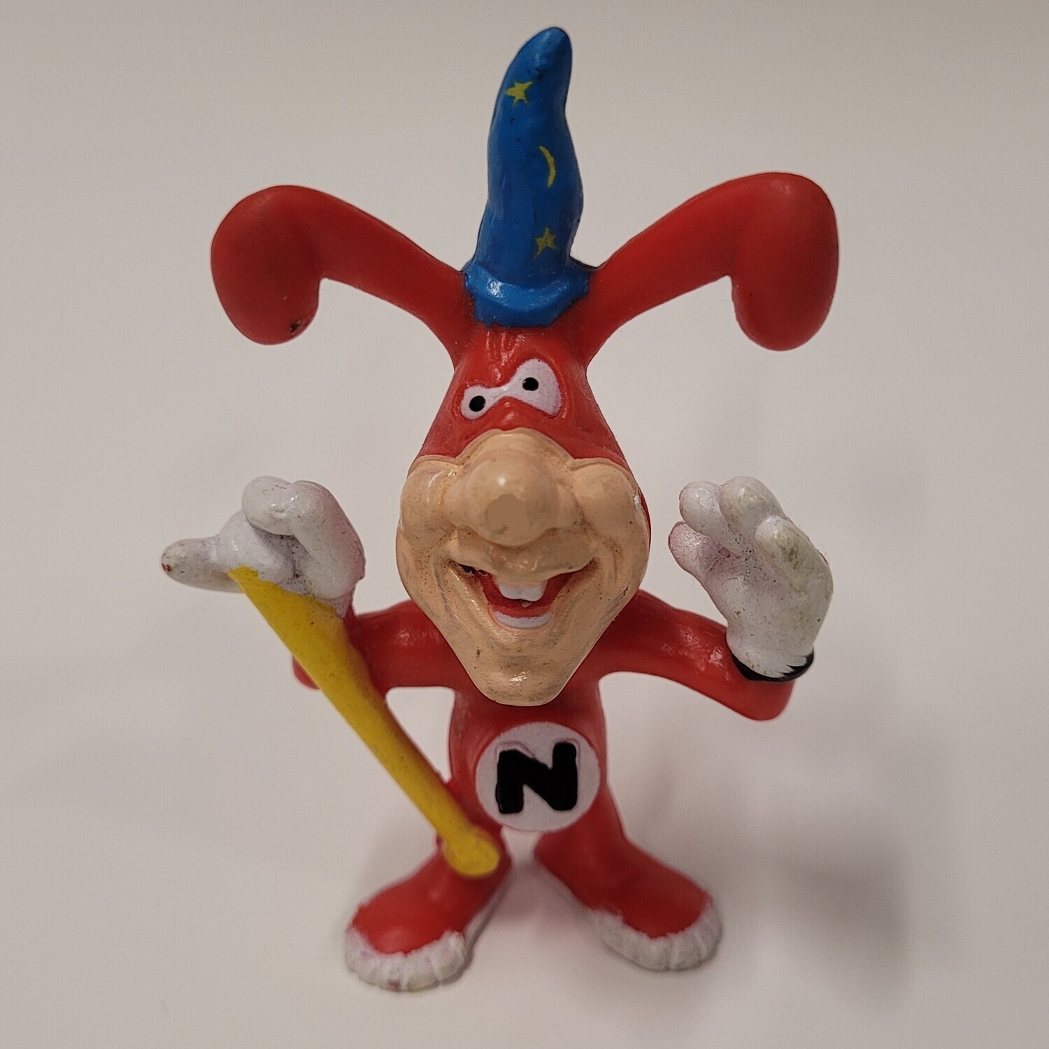 Domino's Pizza Noid Wand 3"H PVC Figure