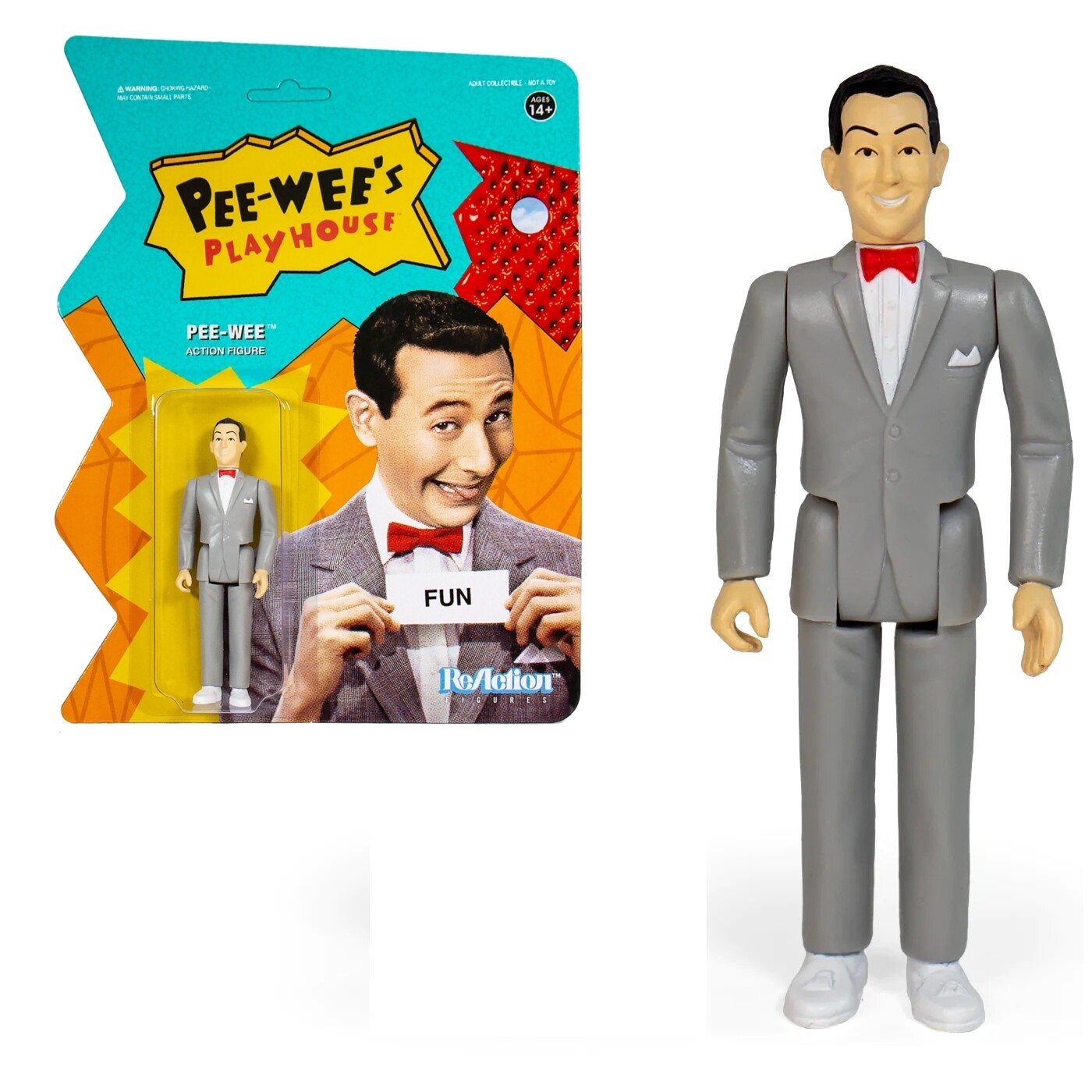 3 3/4"H Pee-Wee Herman ReAction Figure