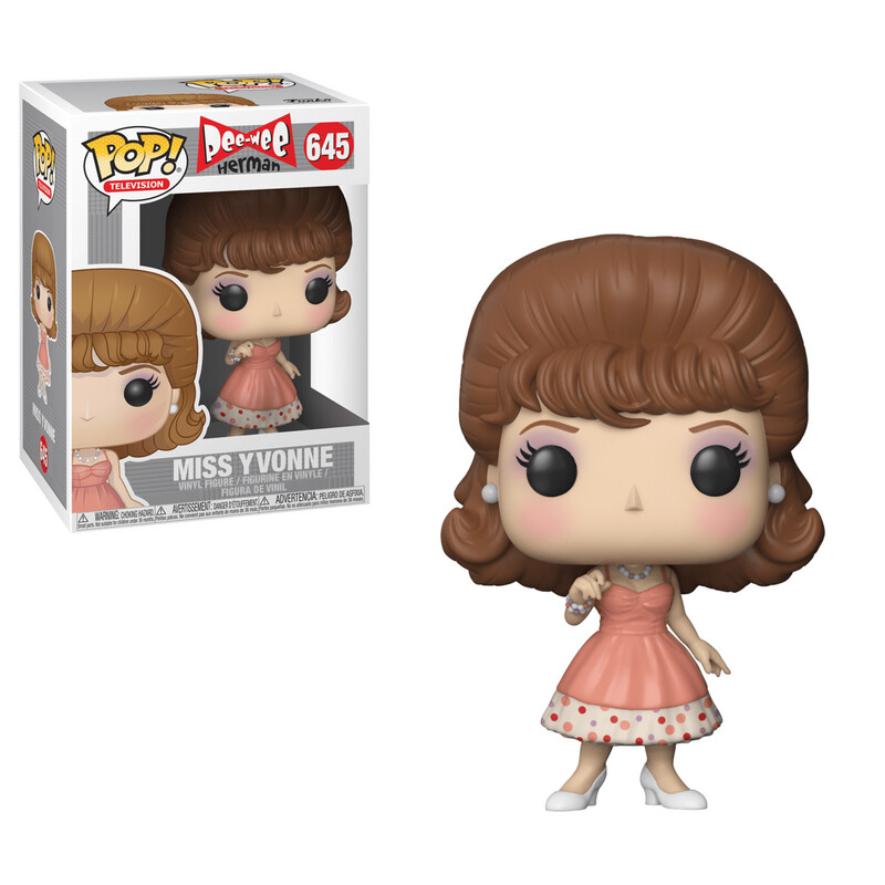 Miss Yvonne 3 3/4&quot;H POP! Television #645 Vinyl Figure