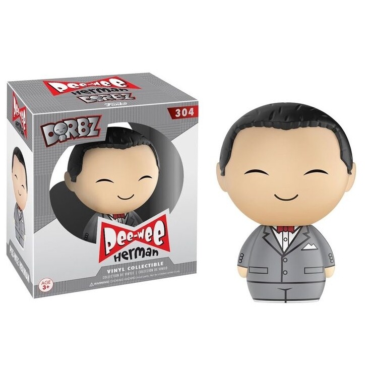 Pee-Wee Herman 3 1/2&quot;H Dorbz #304 Vinyl Figure