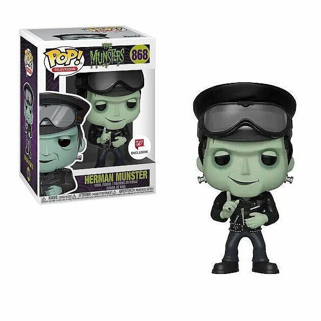 Herman Munster (Hot Rod Herman) 3 3/4&quot;H POP! Television #868 Vinyl Figure