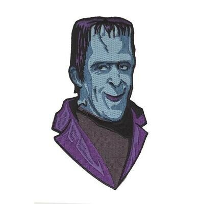 Herman Munster Embroidered Iron-On Patch