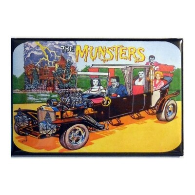 The Munsters Metal Magnet