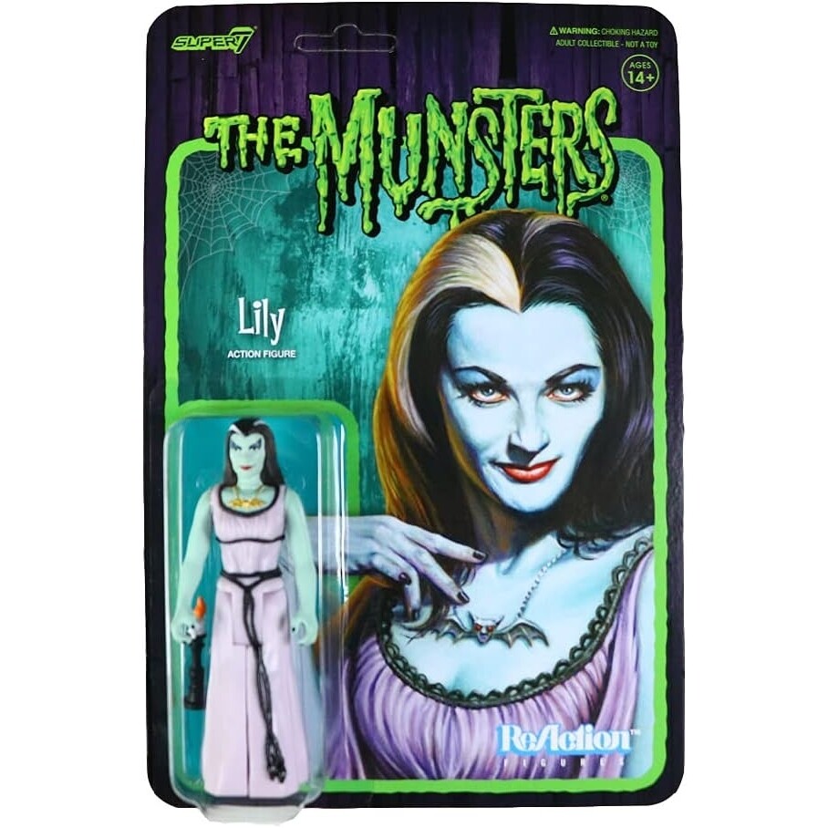 3 3/4"H Lily Munster ReAction Figure