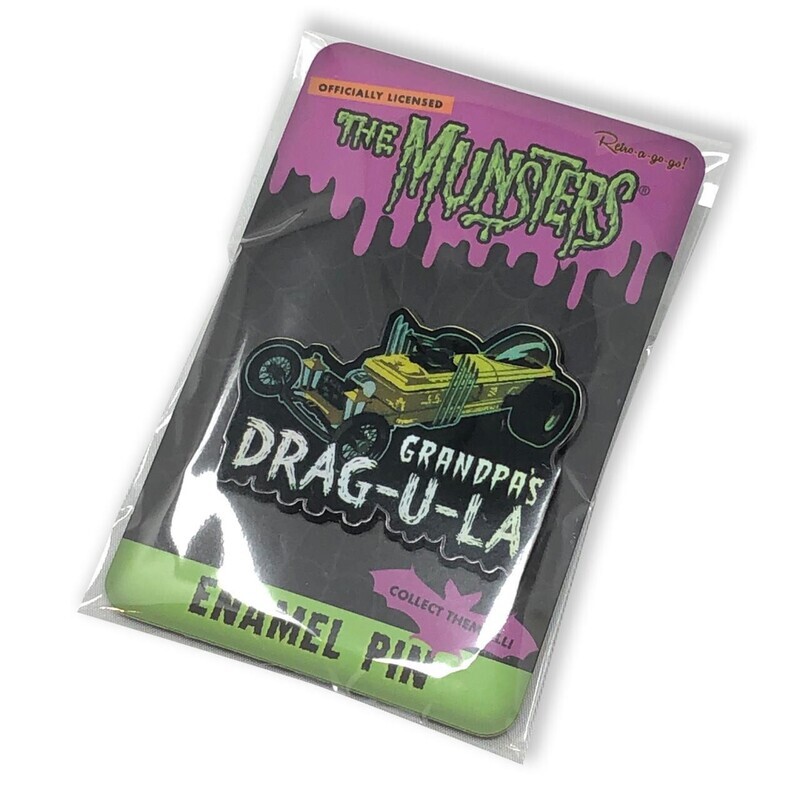 Grandpa's Drag-U-La - The Munsters - Enamel Pin