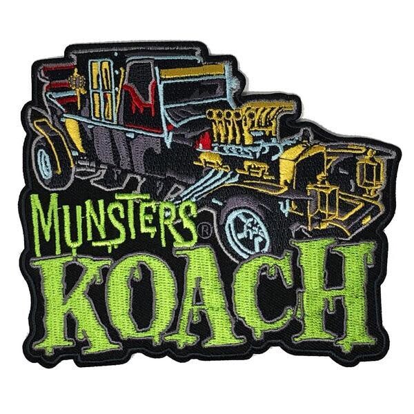 Munsters Koach - Embroidered Iron-On Patch